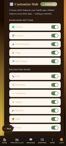 Customize Hub